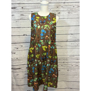 Women's J. McLaughlin Dress Size XS Brown Floral